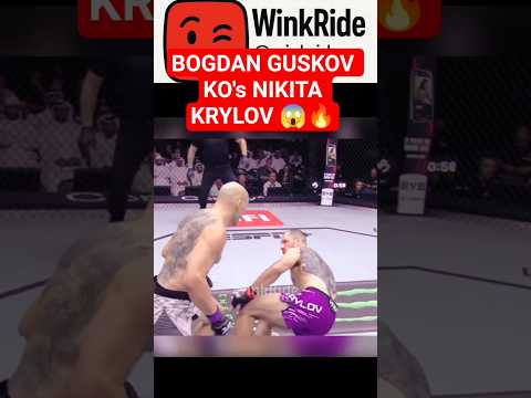 BOGDAN GUSKOV STUNS NIKITA KRYLOV WITH BRUTAL FIRST-ROUND TKO! 😱🔥