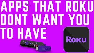 ROKU ADVANCE IT WITH HIDDEN APPS THEY DONT WANT YOU TO HAVE