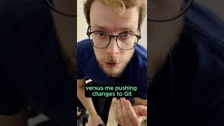 Regular people pushing changes to Git vs Me pushing changes to Git  #coding #gitclient #git