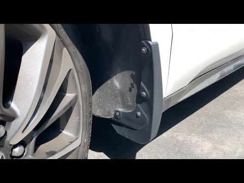 Mud Guard Flaps Install Tips for Acura MDX