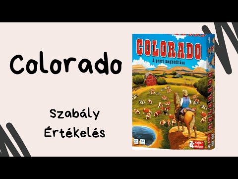 Hova ül a tehén a buszon? - Legelőre! Colorado társasjáték játékbemutató és szabályismertető - Társasozz Okosan!