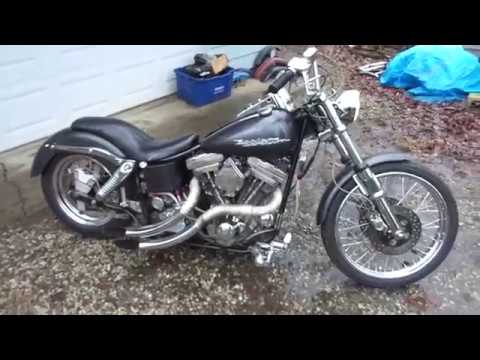 Harley Evo 3" Open Belt Drive Custom