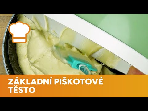 Základní piškotové těsto je jemné, vláčné a nadýchané jako peříčko