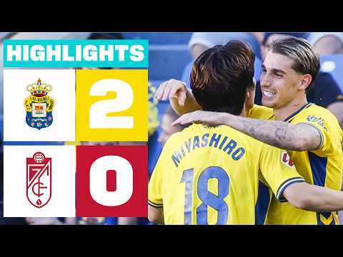 UD LAS PALMAS 2 - 0 GRANADA CF | RESUMEN LALIGA HYPERMOTION