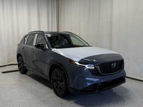 2026 Mazda CX-5 GT AWD in Gray for sale at Park Mazda in Sherwood Park, AB