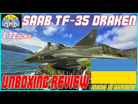Skale Wings ss72001 Multipurpose fighter SAAB TF-35 Draken scale model 1:72 kit 