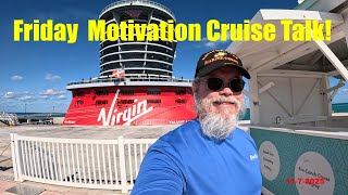 Friday Motivation Cruise Talk with Sea Leg Journeys!