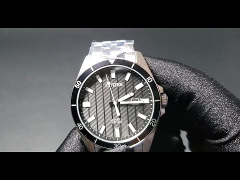 Citizen Quartz Mens Watch, Stainless Steel, Classic, Silver-Tone (Model: BI5050-54E) video review thumbnail