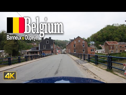 Driving across the Belgian Countryside 🇧🇪 from Banneux to Oupeye in Belgium