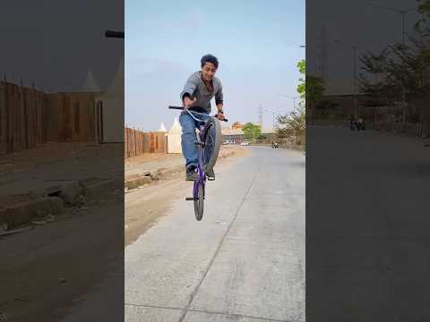 Random Boy Challenge Me To ????Switch Back Stunt????Akram Bmx Rider #shorts #cycle #gift #foryou