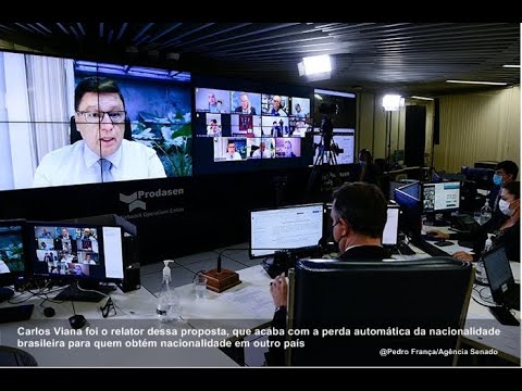 Senado aprova proposta sobre perda de nacionalidade brasileira; texto vai à Câmara