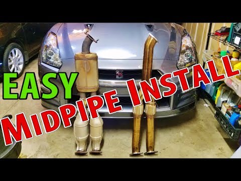 GTR Midpipe Install and Sound Comparison