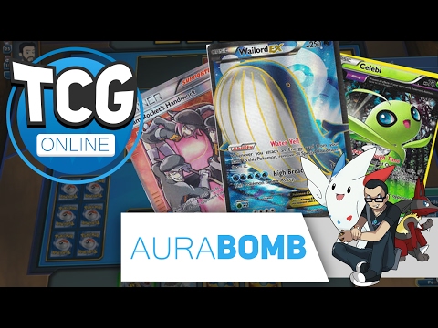 CELEBI WAILORD TROLLING, IM BAD! | PTCGO Live STANDARD #79 w/ AuraBomb