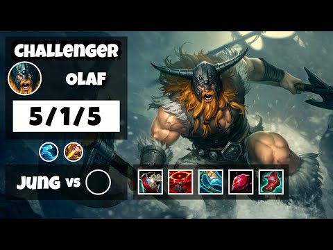 Olaf Jungle S11 11.8 Challenger Replay (5/1/5) - NA