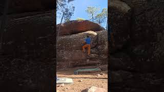 Video thumbnail de Warmer zone, 6a. Albarracín
