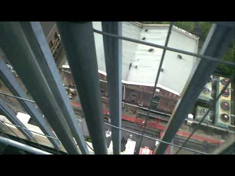 Bergwerk West (FH) Blick über Kamp-Lintfort vom Förderturm Schacht 1 bei der 100 Jahr Feier Teil 1/2