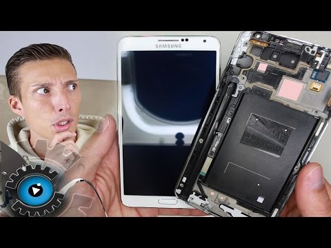 Samsung Galaxy Note 3 Glas Display Wechseln Tauschen Reparatur [Deutsch] Teardown