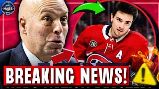 INCREDIBLE! NEWS FROM THE MONTREAL CANADIENS TODAY!