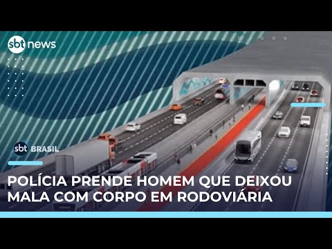 Túnel Santos-Guarujá: empresa portuguesa Mota-Engil vence leilão de projeto submerso | #SBTBrasil
