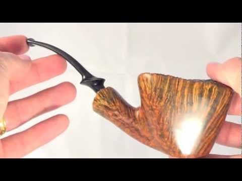 Ben Wade Golden Walnut Huge Freehand Smoking Pipe From PIPELIST.COM