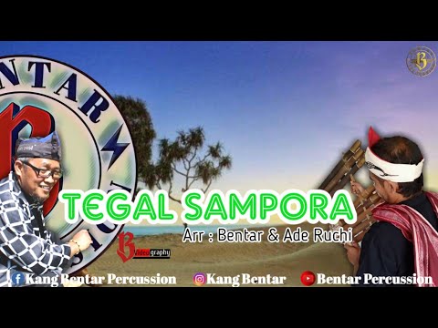 TEGAL SAMPORA karaoke [calung] lirik(@Bentarpercussion )