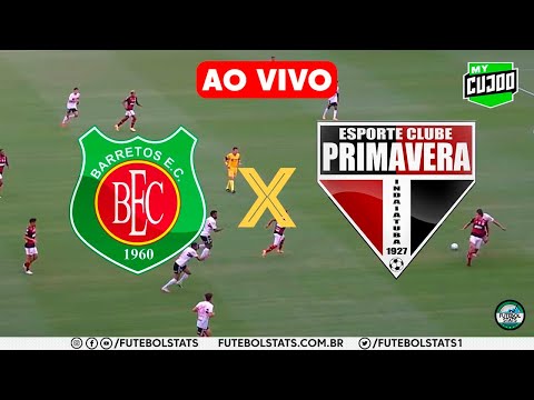 BARRETOS X PRIMAVERA AO VIVO COM IMAGENS HD NO MYCUJOO - CAMPEONATO PAULISTA A3 2021