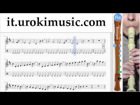 Lezioni di Flauto Dolce B. Bon Jovi - Knockout Parte#1 um-276