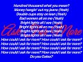 Kevin Gates - Ask For More (Lyrics Video)