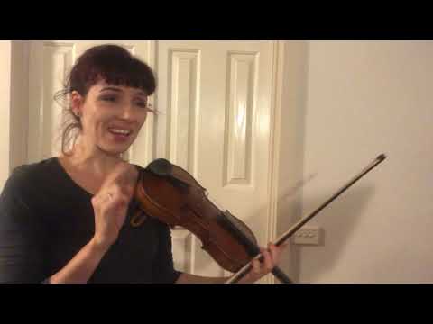 Violin Polo Studies no.3 D Major- how to play double stops and chords accurately and in tune