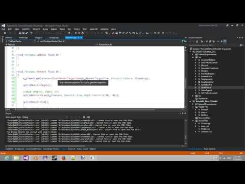 DirectX 11 Tutorial 03: Sprites and Fonts using DirectX Toolkit