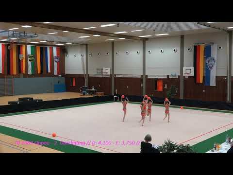 2. Durchgang - TB 1889 Oppau - Talentsichtung Schülerinnen RSG Gruppen 2019 in Dahn