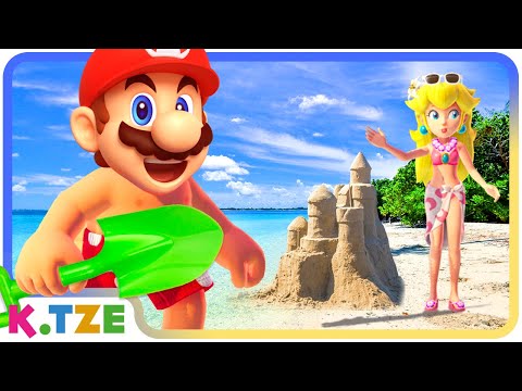 Summer vacation at the beach 🏖😍 Super Mario Odyssey Story