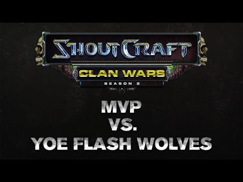 SHOUTCraft Clan Wars S2 - MVP vs. Yoe Flash Wolves