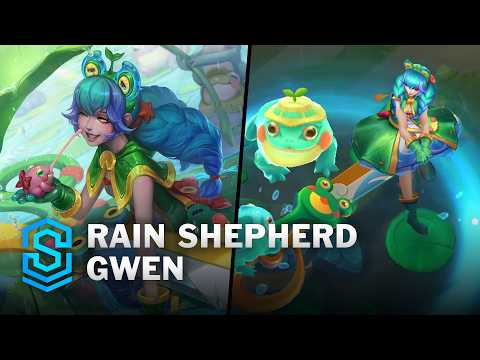 Rain Shepherd Gwen Skin Spotlight - Pre-Release - PBE Preview - League of Legends