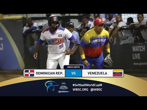 Highlights | Game 11 Dominican Rep. vs Venezuela | 2024 WBSC Men's Softball World Cup - Group A