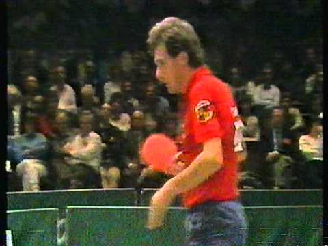 1985 Tischtennis DM Finale, Herren Einzel Zsolt-Georg Böhm vs Peter Stellwag