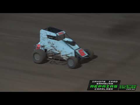 Speedcars - A-Main - Polar Ice Midget Series - Archerfield Speedway - 04.11.17