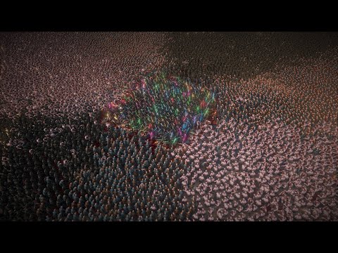 500 JEDI vs 35000 ZOMBIES - Ultimate Epic Battle Simulator