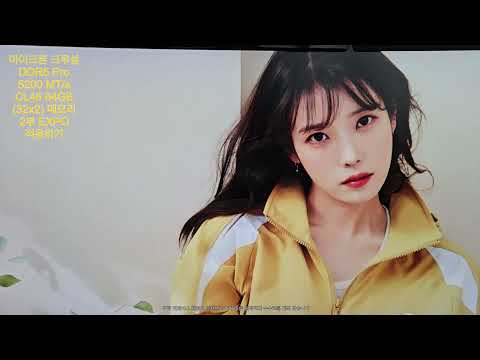 마이크론 Crucial DDR5-5600 CL46 PRO 64GB(32Gx2) 2부 EXPO 적용하기