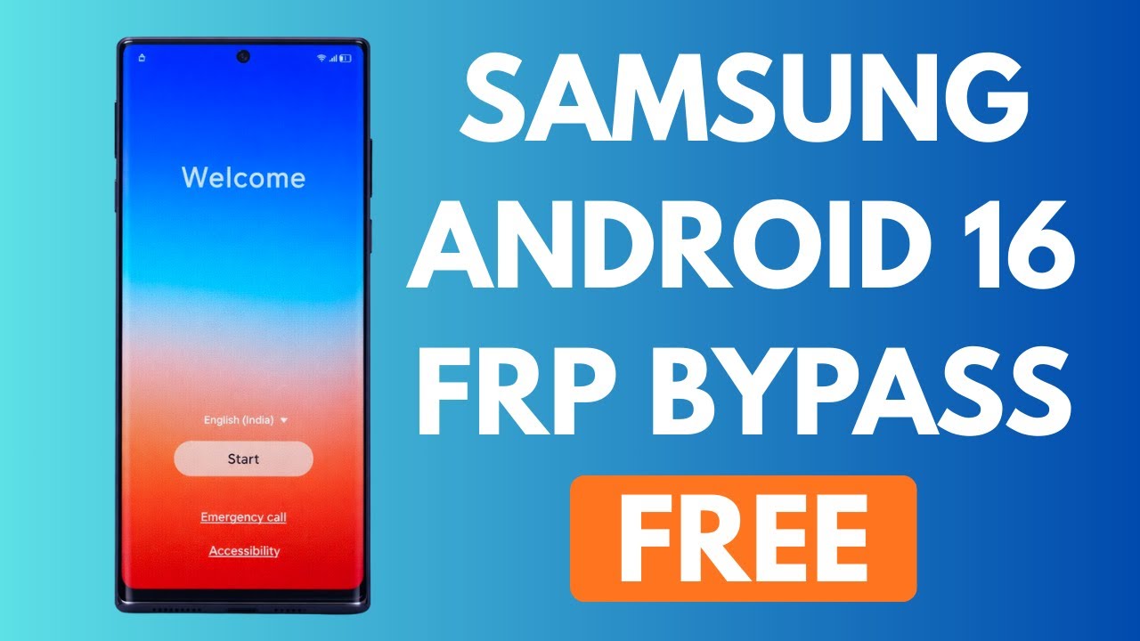 BOOM ! 2026 NEW - All Samsung Android 16 FRP Bypass [100% FREE]