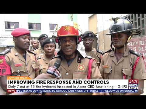 Only 7 out of 15 fire hydrants inspected in Accra CBD functioning - GNFS