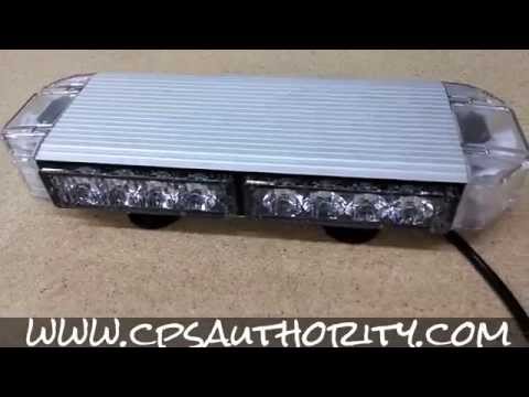 New Mini Light Bar - CPS Authority Emergency LED Warning Lights
