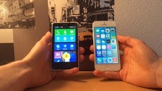 #Comparatif : Nokia X vs. Apple iPhone 5