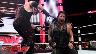 Roman Reigns vs. Kane - Last Man Standing Match: Raw, Aug. 4, 2014