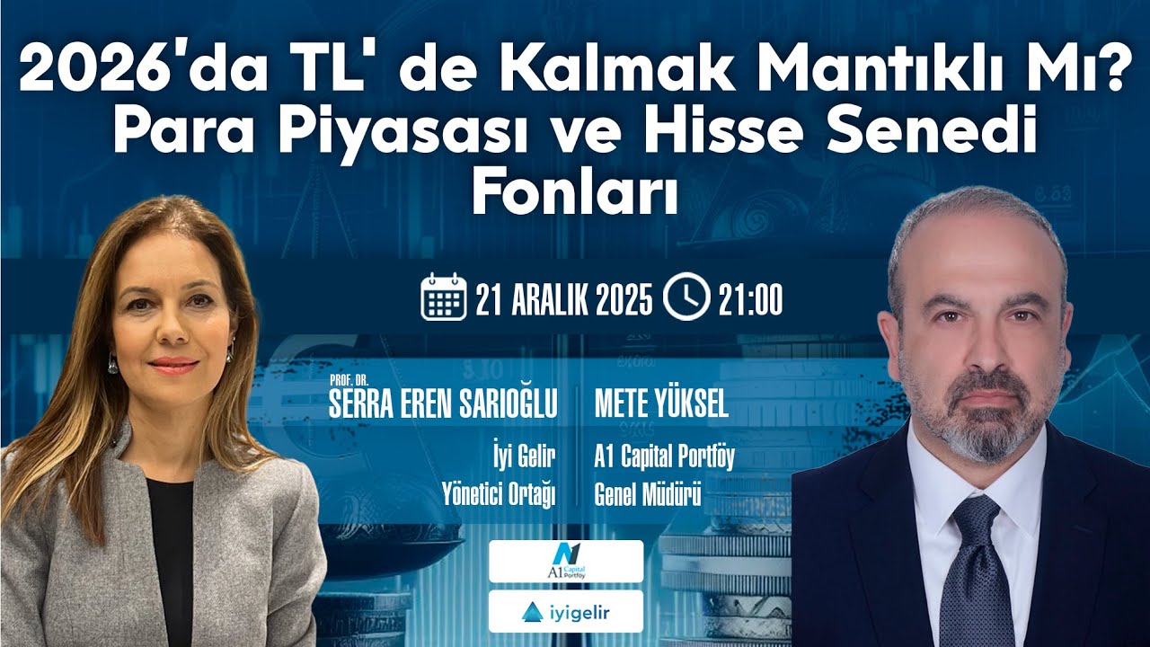 2026'da TL'de Kalmak Mantıklı Mı? Para Piyasası ve Hisse Senedi Fonları