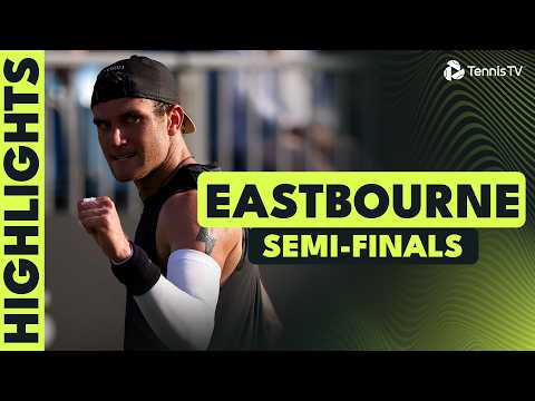 Draper, Humbert, Bergs & Samuel Battle For Final Spots ⚔️ | Eastbourne 2026 Semi-Final Highlights