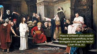 Pilato pregunto a Jesús: