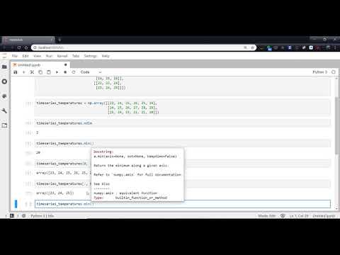 MetPy Mondays #90 - What is a NumPy Axis?