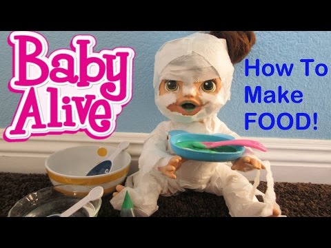 BABY ALIVE How To Make Baby Alive Food💕 Video