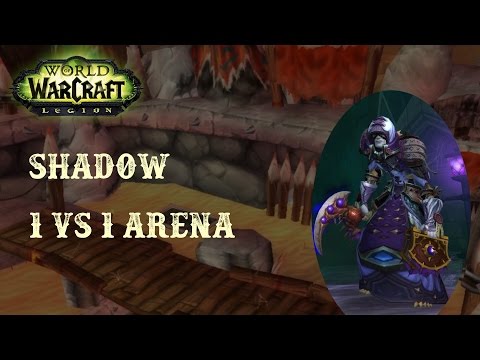 WoW: 2v2 Arena ended in 1v2 Battle - Shadow Priest dominates all!  Legion, 110, PvP
